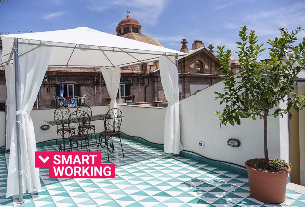 Kalsa Casa Di Charme Con Terrazza By Wonderful Italy Apartment ปาแลร์โม ภายนอก รูปภาพ